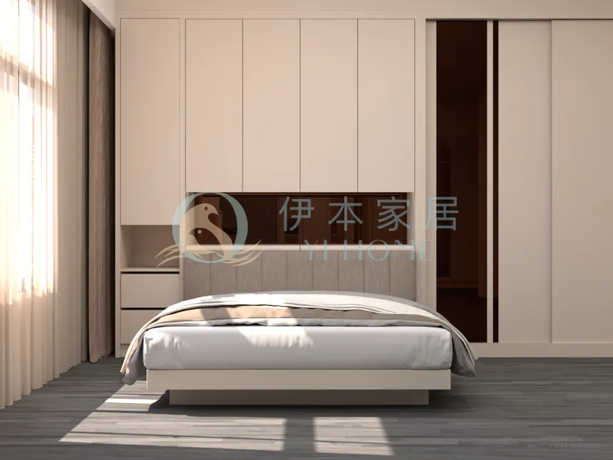 日系無印風系統家具 木心板烤漆床櫃訂做 日系無印風系統家具 木心板烤漆床櫃訂做